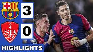 barcelona vs brest